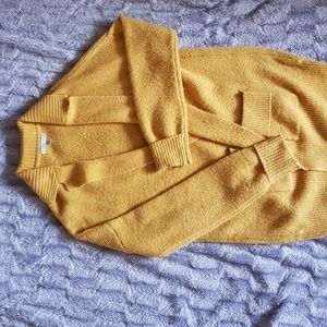 Mustard Yellow Cardigan